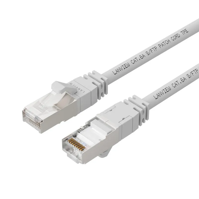 Lanview LV-SFTP6A015W networking cable White 1.5 m Cat6a S/FTP (S-STP)
