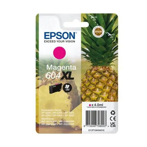 Epson Singlepack Magenta 604XL Ink