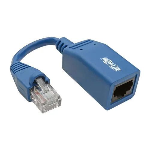 Tripp Lite N034-05N-BL Cisco Console Rollover Cable Adapter (RJ45 M/F) - Blue 5 in.