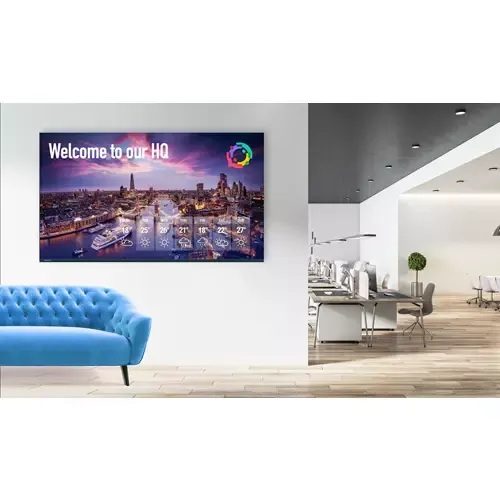 Avocor AVK-6510 Signage Display 165.1 cm (65") LED Wi-Fi 450 cd/m 4K Ultra HD Built-in processor Android 16/7