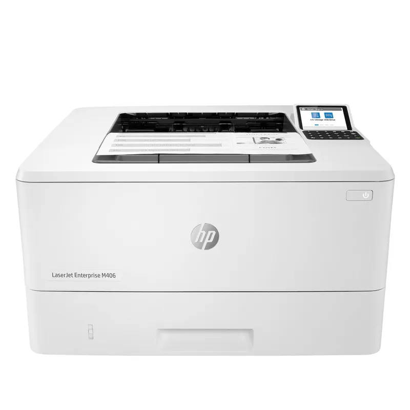HP LaserJet Enterprise M406dn Black and white Printer. Ethernet Only;
