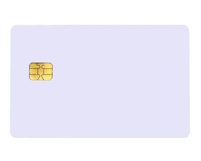 Salto Blank White MC0256B Contact Chip Cards - Pack of 100