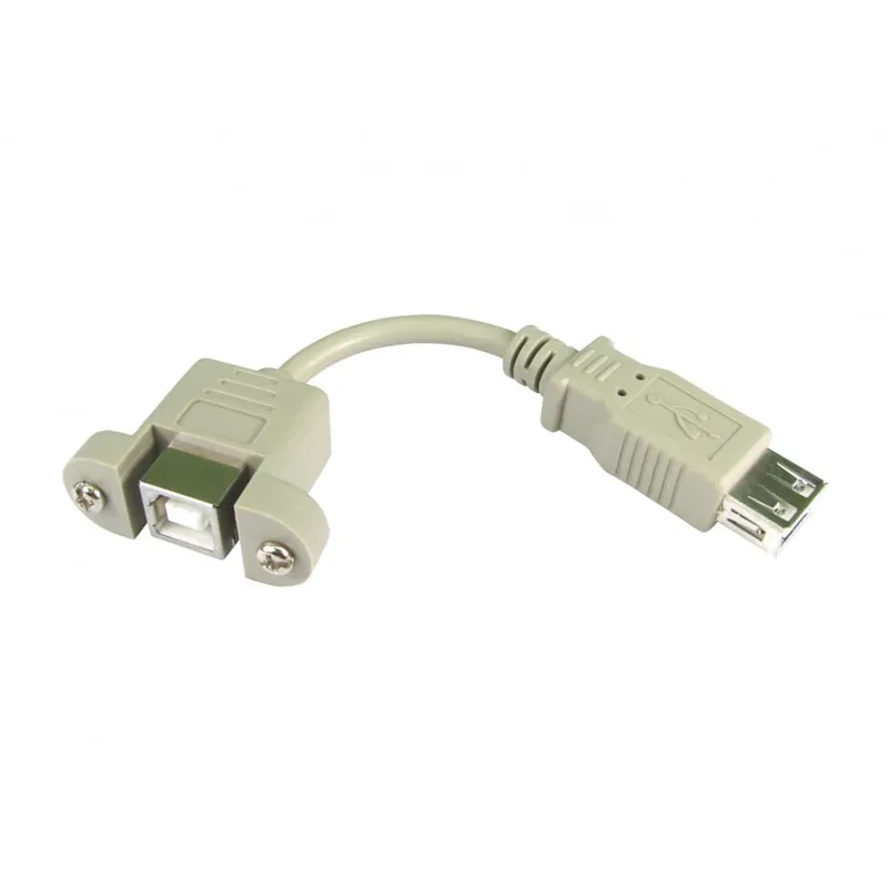Cables Direct USB B Panel mount stub
