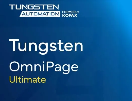 Tungsten Automation Download. OmniPage Ultimate Single User ESD Licens
