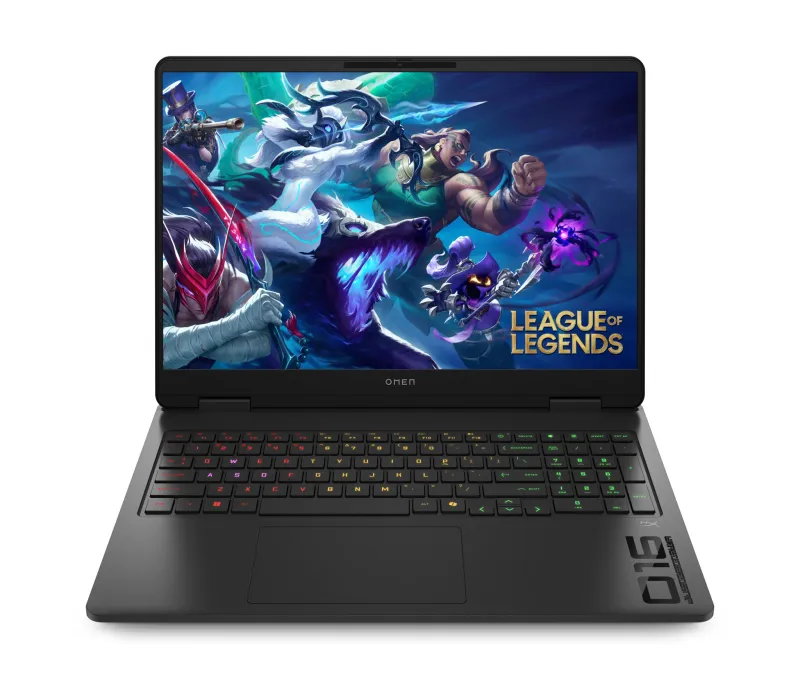HP OMEN Gaming 16-ap0006na Copilot+ PC AMD Ryzen™ AI 5 340 Laptop 40.6 cm (16") 2K 16 GB DDR5-SDRAM 1 TB SSD NVIDIA® GeForce RTX™ 5050 Wi-Fi 6E (802.11ax) Windows 11 Home Black