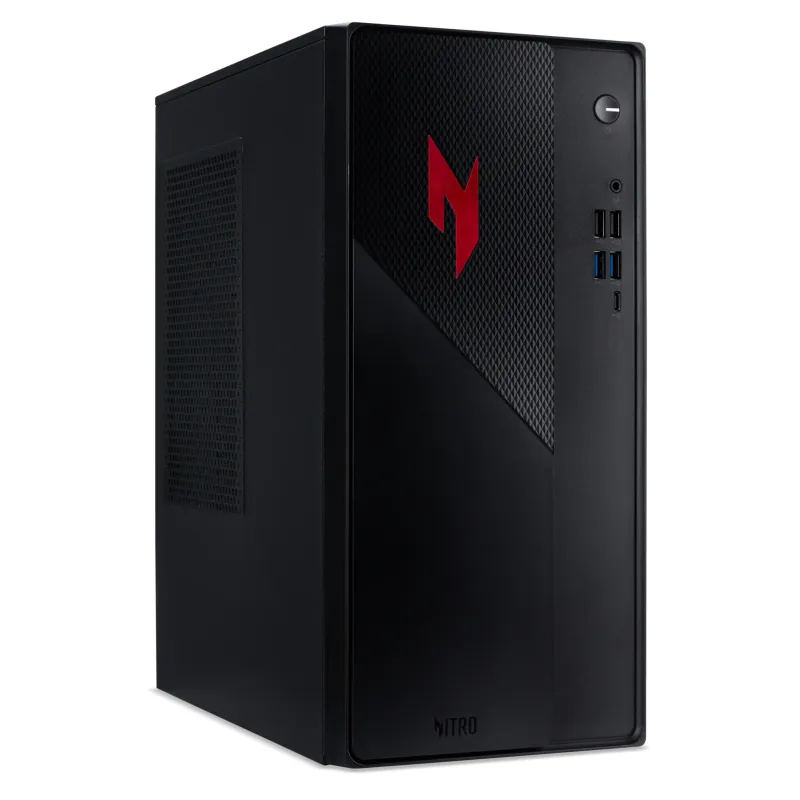 Acer Nitro N20-101 Gaming Desktop - Intel Core 5-210H, 16GB, 512GB SSD, Nvidia GeForce RTX 5050, Windows 11, Black