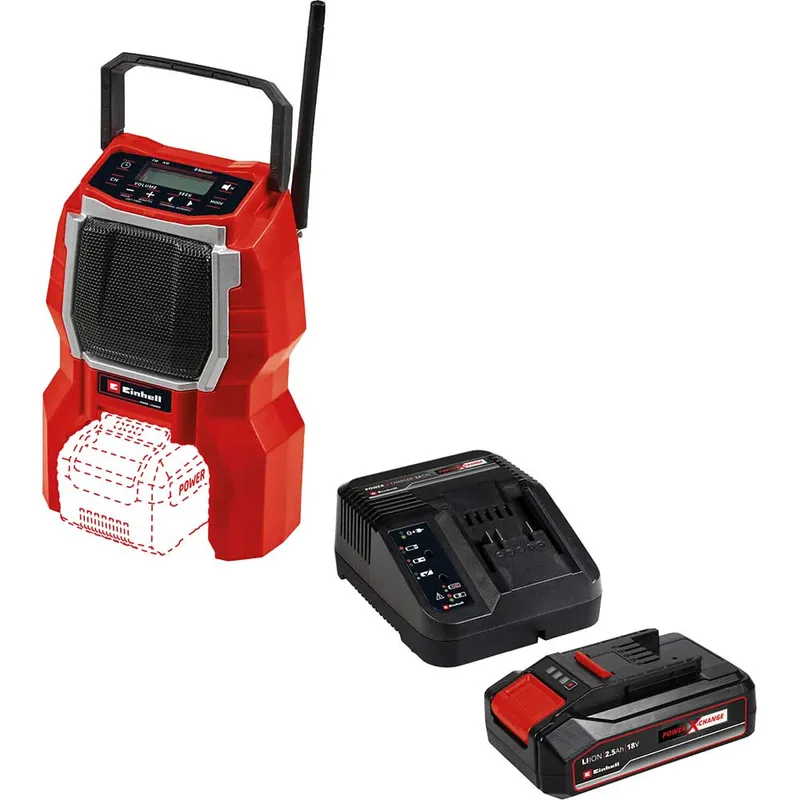 Einhell TE-RA 18 Li BT 18v Cordless Radio and Bluetooth Speaker