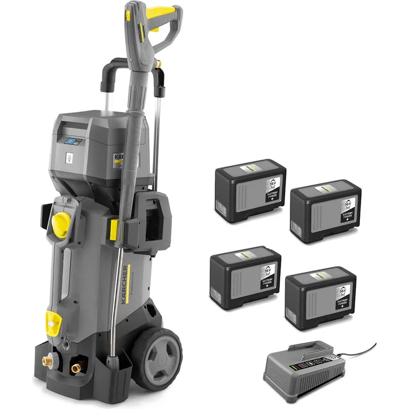 Karcher HD 4/11 C BP Professional 36v Cordless Pressure Washer 150 Bar
