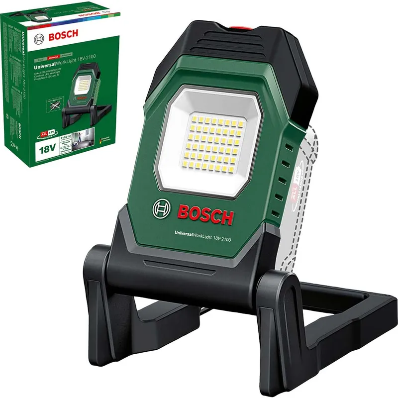 Bosch UNIVERSALWORKLIGHT 18V-2100 P4A 18v Cordless LED Work Light