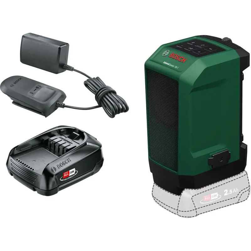 Bosch UNIVERSALSPEAKER 18V-1 18v P4A Cordless Bluetooth Speaker