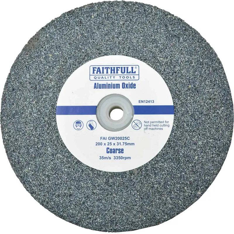 Faithfull Aluminium Oxide Grinding Wheel