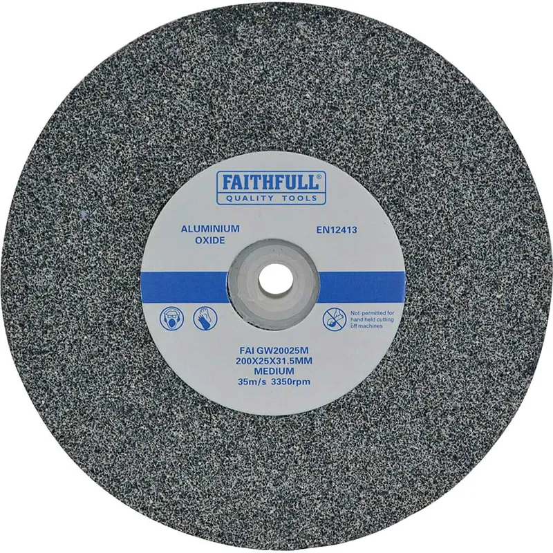 Faithfull Aluminium Oxide Grinding Wheel