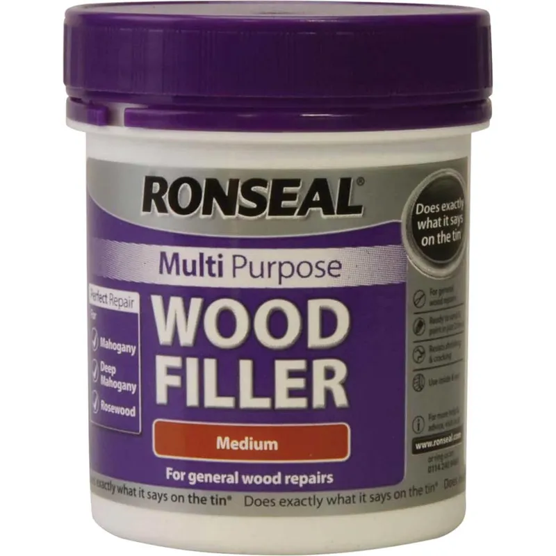 Ronseal Multi Purpose Wood Filler Tub