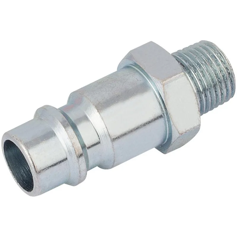 Draper PCL Euro Male Nut Air Line Coupling Adaptor BSP Male Thread