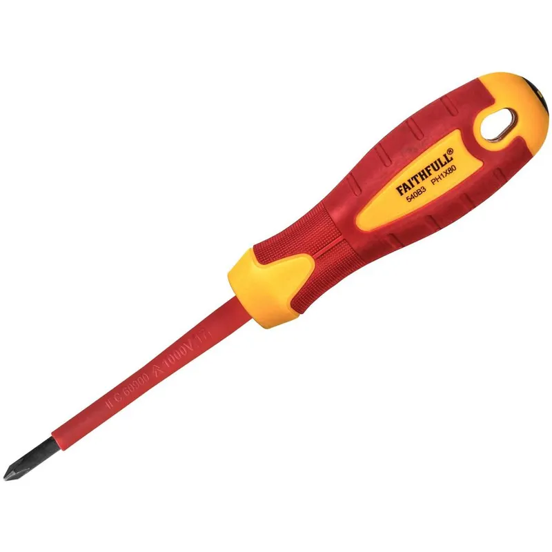 Faithfull VDE Insulated Phillips Screwdriver