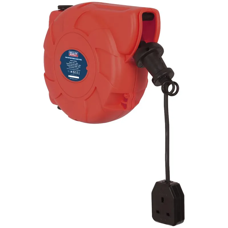 Sealey Wall Mount Cable Extension Reel 240v
