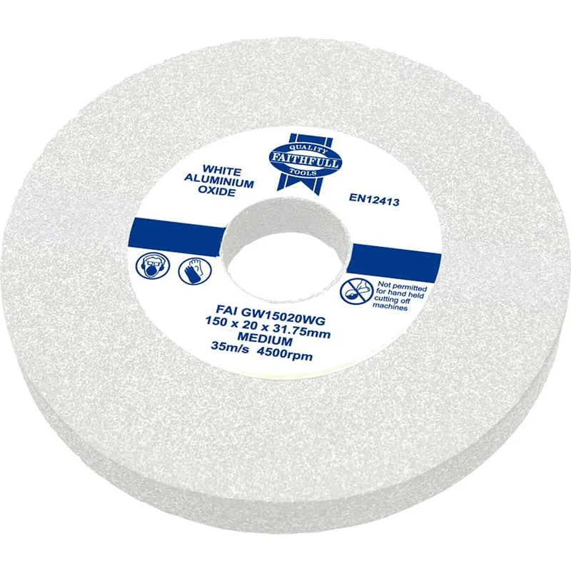 Faithfull General Purpose White Grinding Wheel