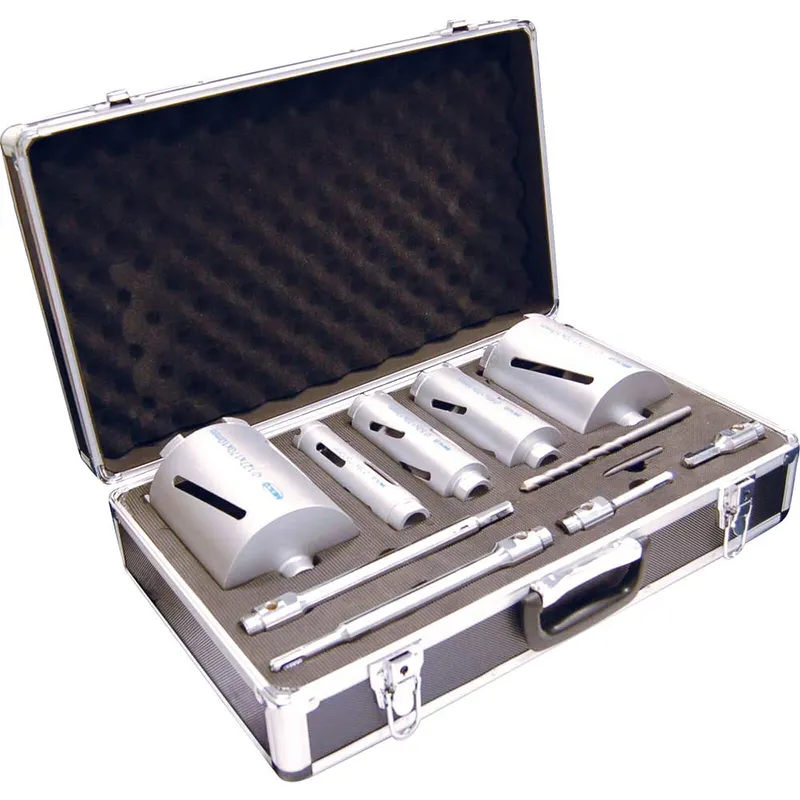 Sirius Premium Dry Diamond Core Drill Set 11 Piece