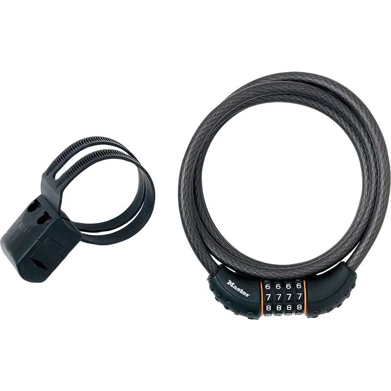 Master Lock Braided Steel Combination Cable Lock