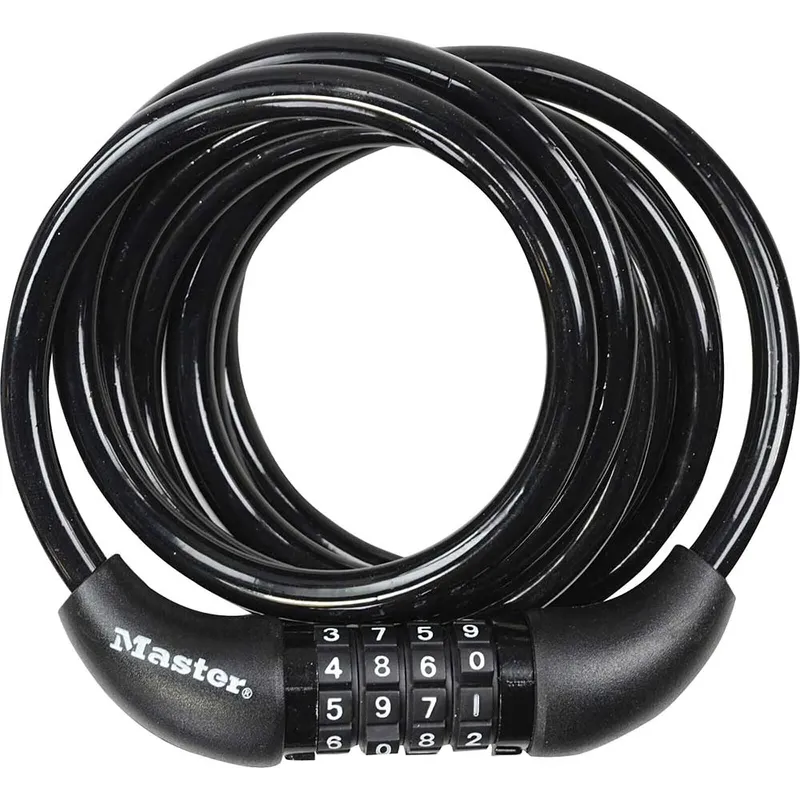 Master Lock Self Coiling Combination Cable Lock