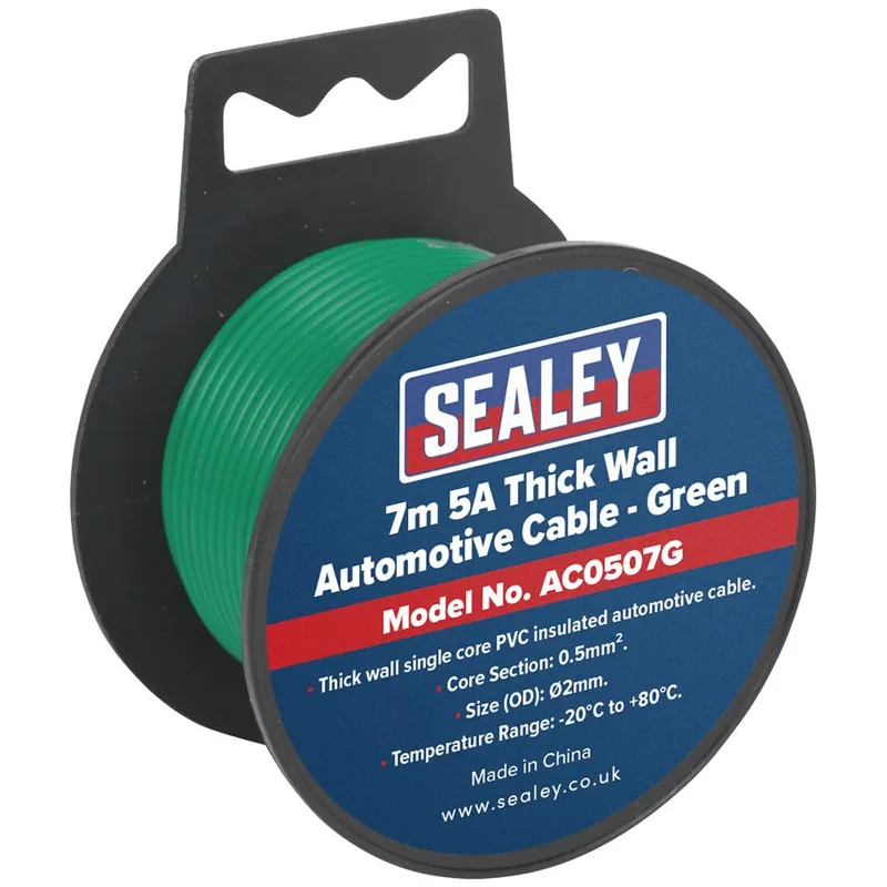 Sealey Automotive Cable 5amp