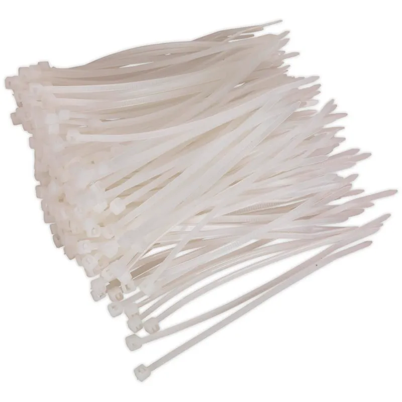 Sealey White Cable Ties