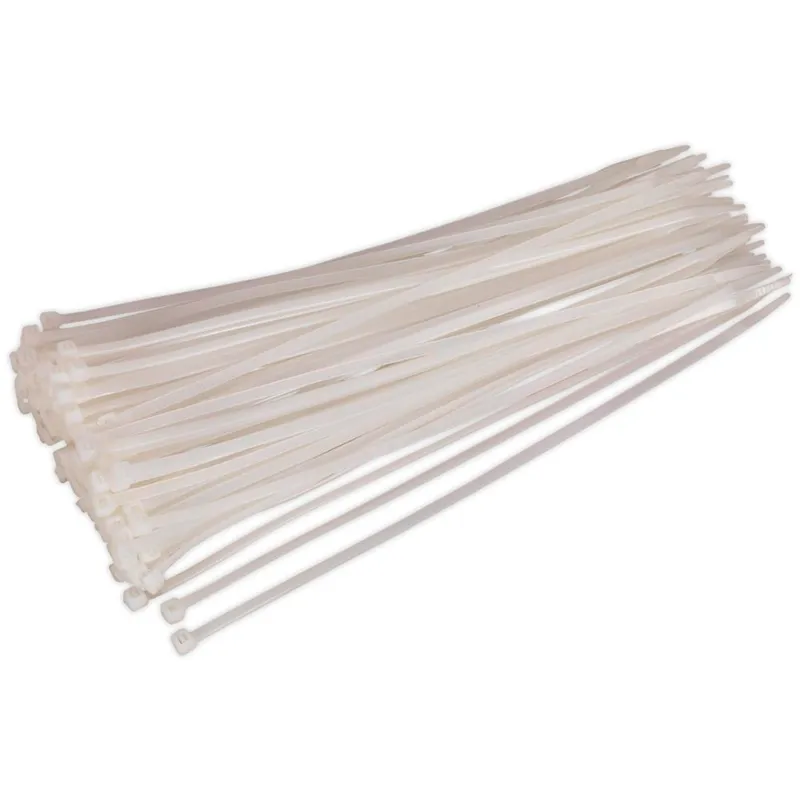 Sealey White Cable Ties
