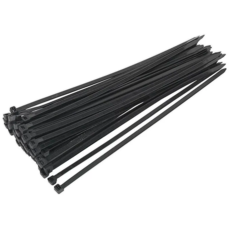 Sealey Black Cable Ties