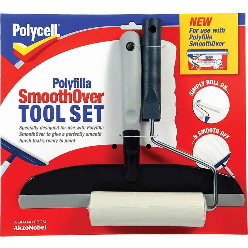 Polycell Polyfilla SmoothOver Roller and Spreader Kit