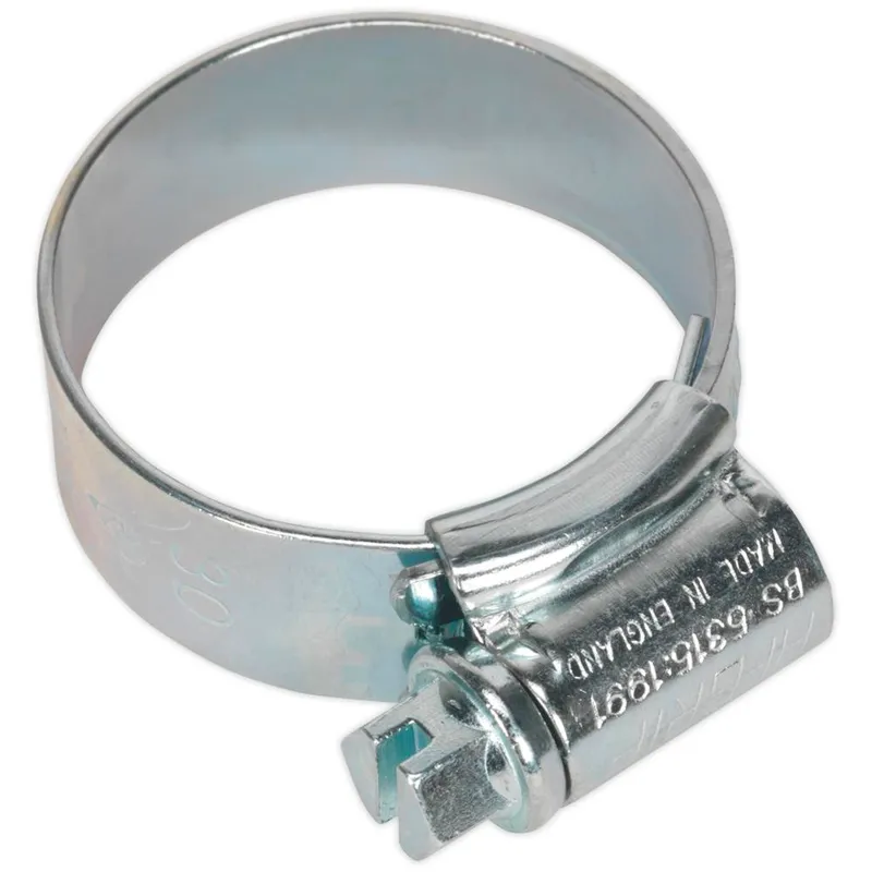 Sealey High Grip Zinc Plated Hose Clips