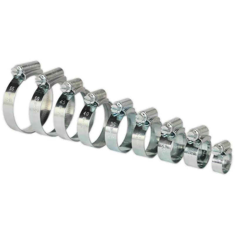 Sealey 85 Piece High Grip Hose Clip Assortment