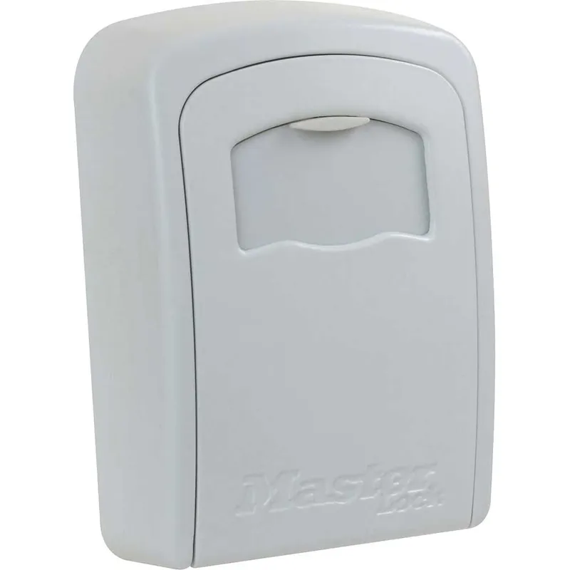 Masterlock Wall Mounted Key Safe Cream