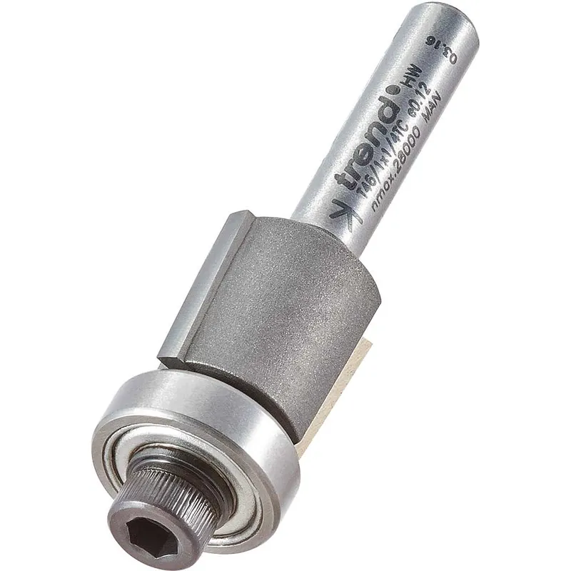Trend Bearing Guided Trimmer Router Cutter for Veneer