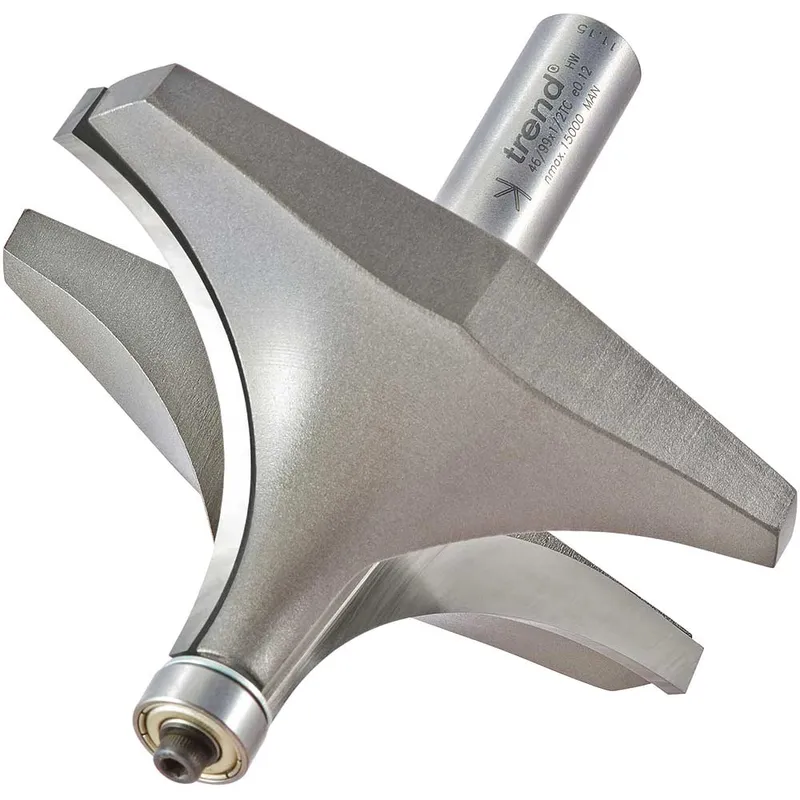 Trend Bearing Guided Ovolo and Round Router Cutter