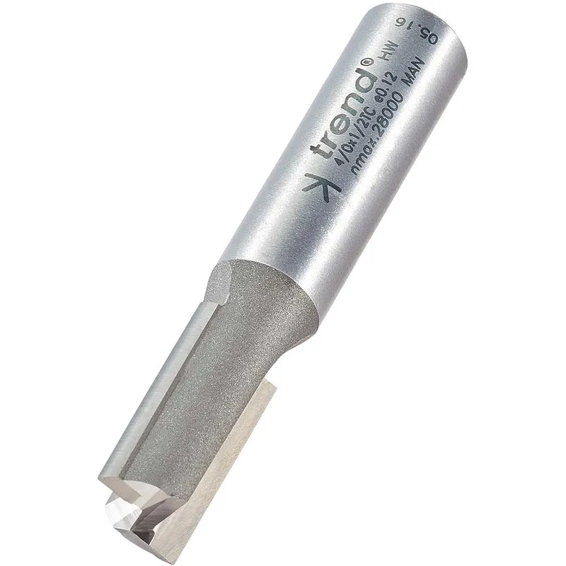 Trend Professional Two Flute Straight Router Cutter