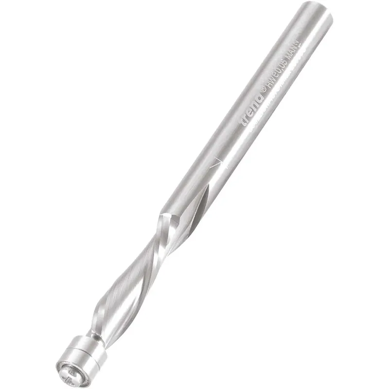 Trend STC Bearing Guided Spiral Downcut Left Hand Trimmer