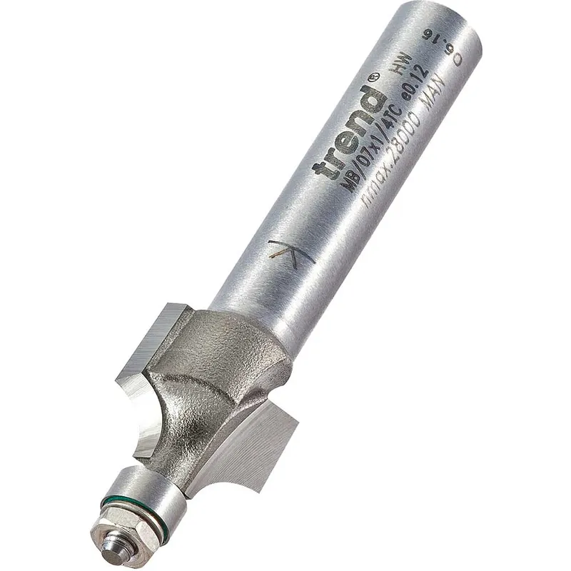 Trend Mini Guided Round Over Router Cutter