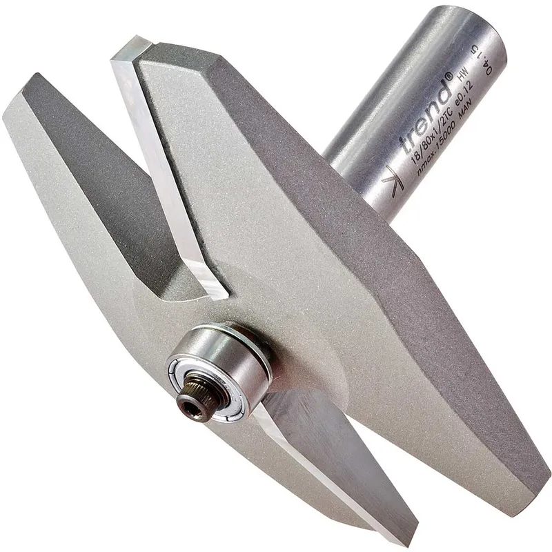 Trend Large Bearing Guided Panel Raiser Router Cutter