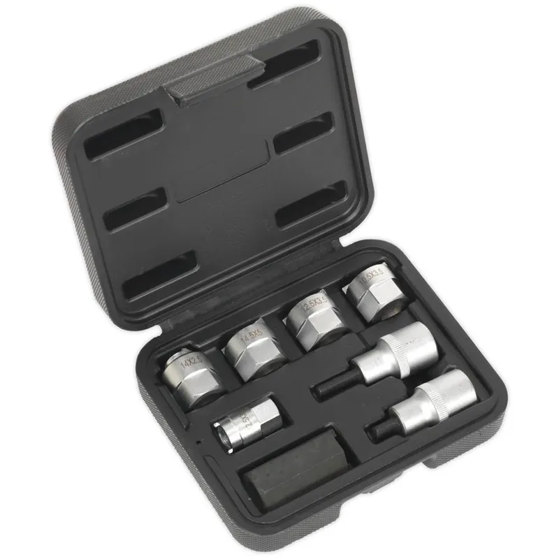 Sealey 8 Piece MacPherson Strut Nut Removal and Installation Set