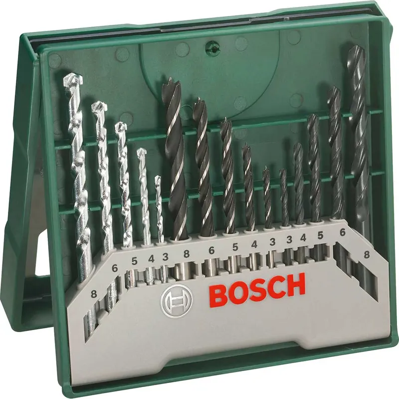 Bosch 15 Piece Mini X Line Drill Bit Set
