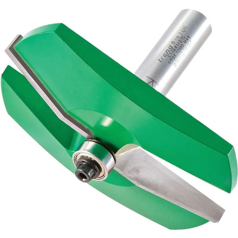 Trend CRAFTPRO Bearing Guided Bevel Panel Raiser Router Cutter
