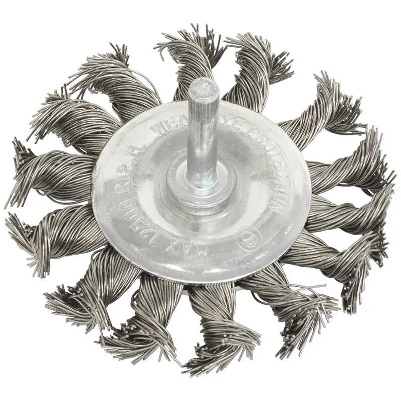 Sealey Flat Twist Knot Wire Brush