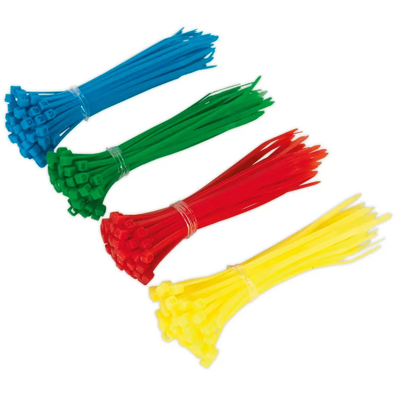 Sealey 200 Piece Assorted Colours Cable Ties