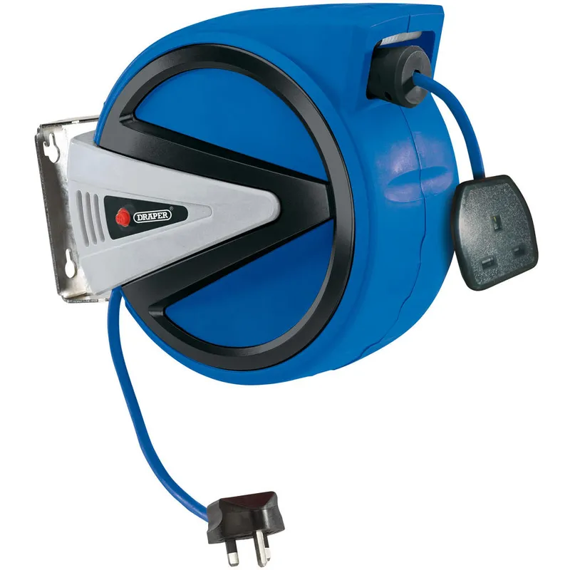 Draper Retractable Extension Lead Cable Reel 240v