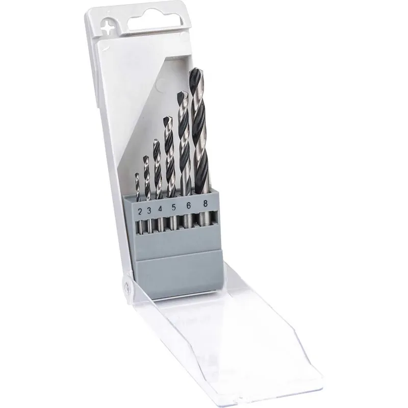 Bosch 6 Piece PointTeq HSS Drill Bit Set