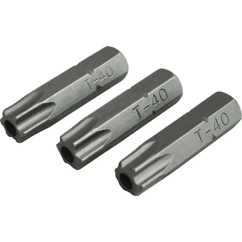 Faithfull S2 Security Torx Screwdriver Bits