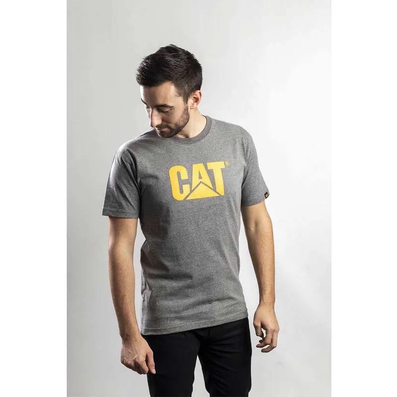 Caterpillar Mens Trademark Logo T Shirt