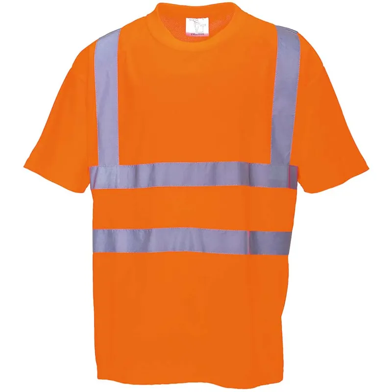 Portwest Mens Hi Vis Short Sleeve T Shirt
