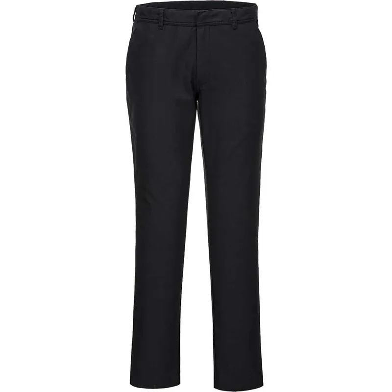 Portwest Mens Stretch Slim Chino Trousers