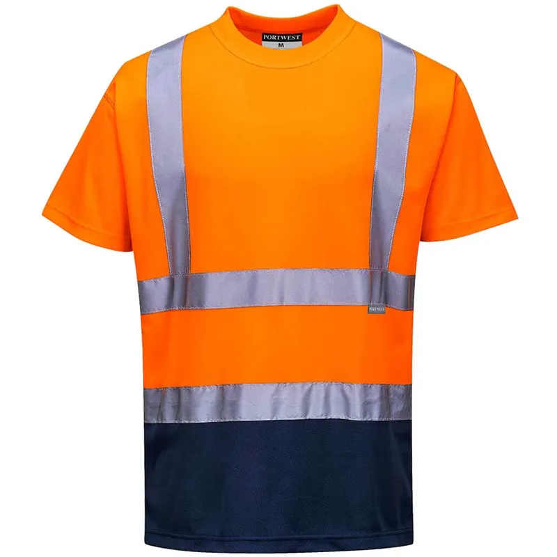 Portwest Hi Vis Contrast Short Sleeve T Shirt